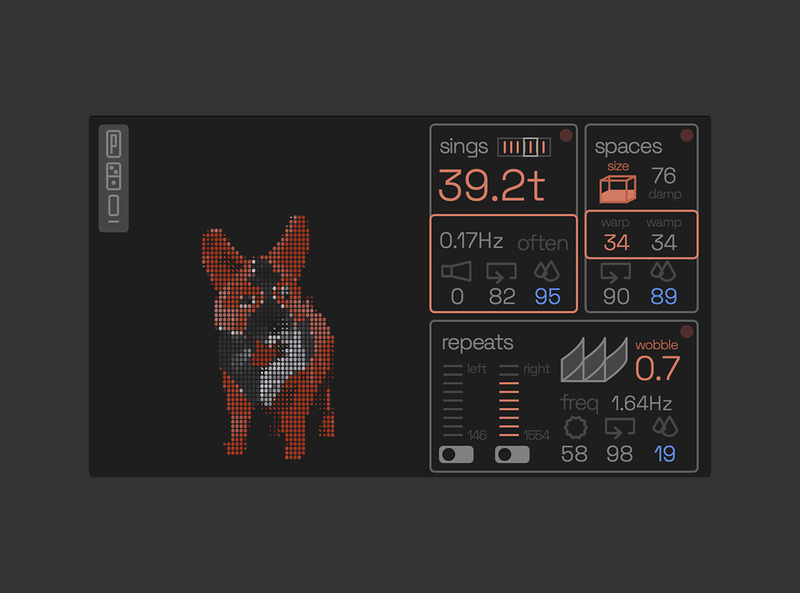 toto audio effect parameters shown on dark background
